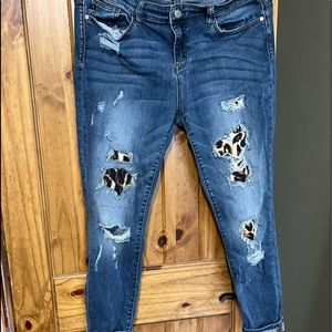 Judy Blue Leopard Jeans